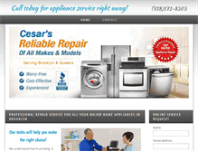 Tablet Screenshot of brooklyn-appliance-repairs.com